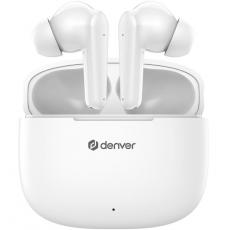 Denver - DENVER TWE-48W Trådlös Bluetooth Hörlur med Laddetui