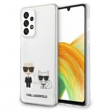 KARL LAGERFELD - Karl Lagerfeld Galaxy A33 5G Skal Karl & Choupette - Transparent