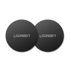 Ugreen - [2-Pack] Ugreen Metallplatta för Magnetisk Bilhållare - Svart