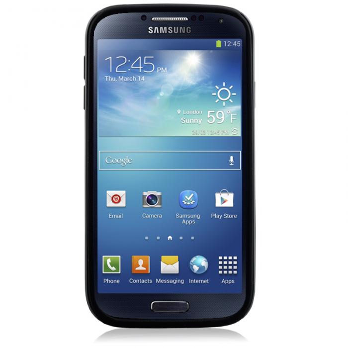 UTGATT4 - Naztech Combo Skal till Samsung Galaxy S4 i9500 (Svart) + Skrmskydd