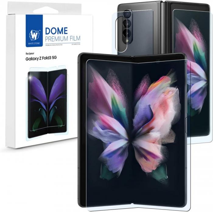 Whitestone - Whitestone Premium Foil Tpu Skrmskydd Galaxy Z Fold 3