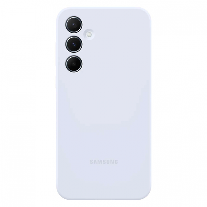 Samsung - Samsung Galaxy A55 Mobilskal Silikon - Bl
