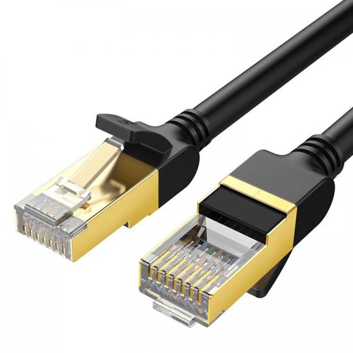 Ugreen - Ugreen Cat 7 Internet Ntverks kabel 2 m - Svart