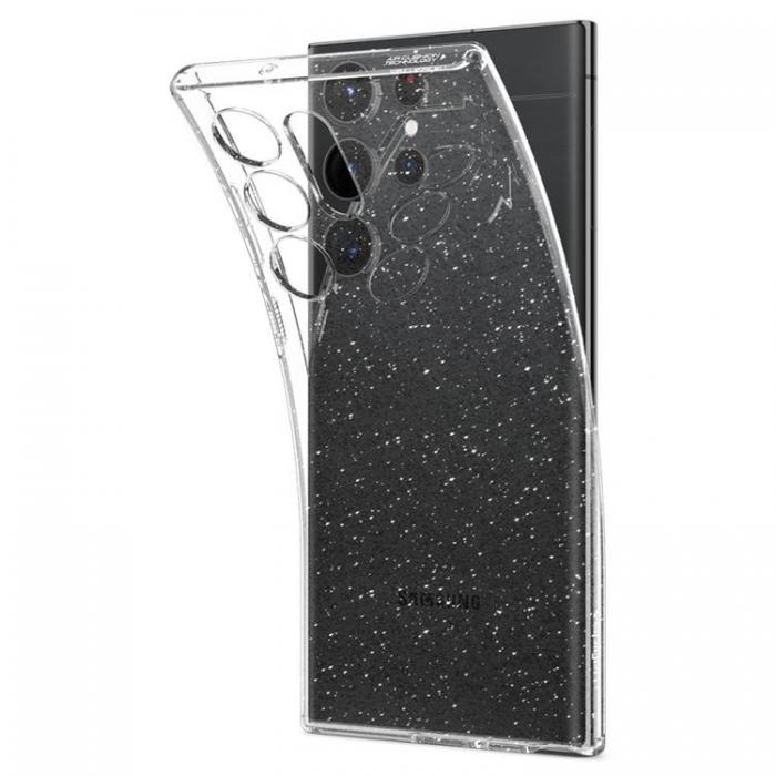 UTGATT1 - Spigen Galaxy S23 Ultra Skal Liquid Crystal - Transparent