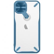 Nillkin - Nillkin Cyclops Foldable Stand Skal iPhone 13 - Blå