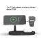 A-One Brand - 3in1 Magsafe Trdls laddare iPhone / Apple Watch / AirPods Svart 15W