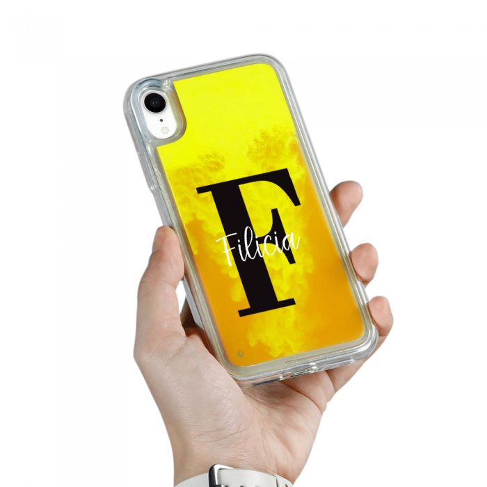 UTGATT5 - Designa Sjlv Neon Sand skal iPhone XR - Orange