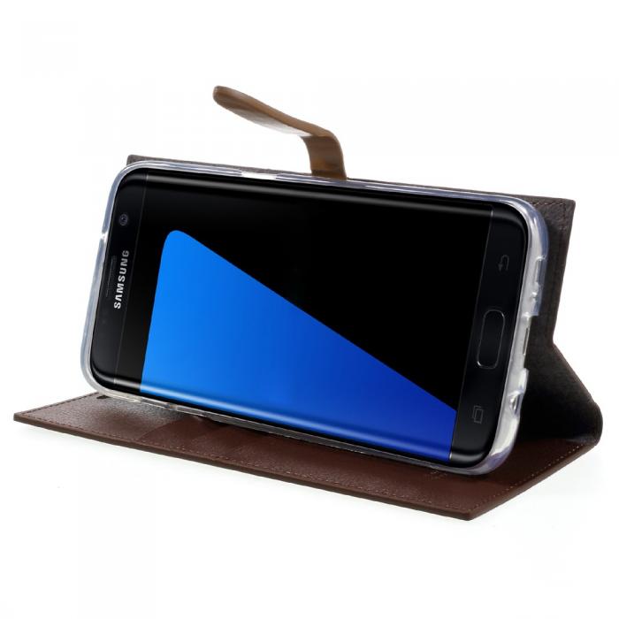 UTGATT5 - Mercury Romance Plnboksfodral till Samsung Galaxy S7 Edge - Vinrd