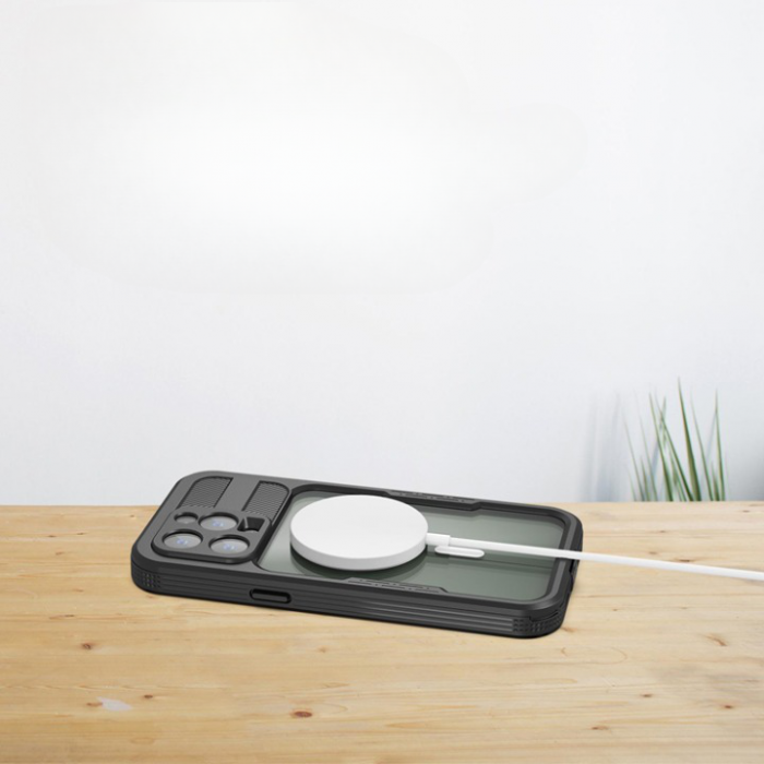 A-One Brand - Shell Box Vattenttt Magsafe Skal iPhone 14 Pro Max - Svart