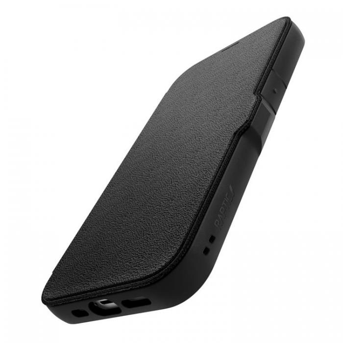 Raptic - Raptic iPhone 14 Pro Max Plnboksfodral X-Doria Urban Folio Flip - Svart