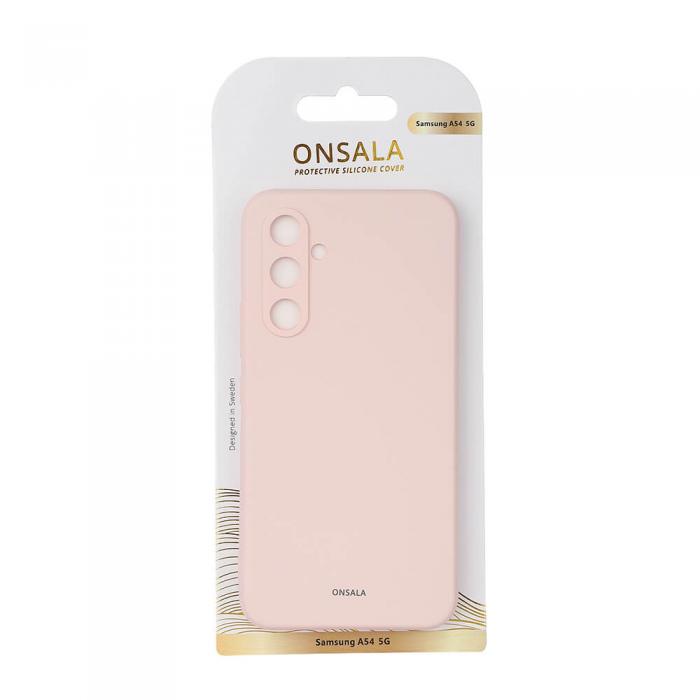 Onsala - ONSALA Galaxy A54 5G Skal Silikon - Rosa