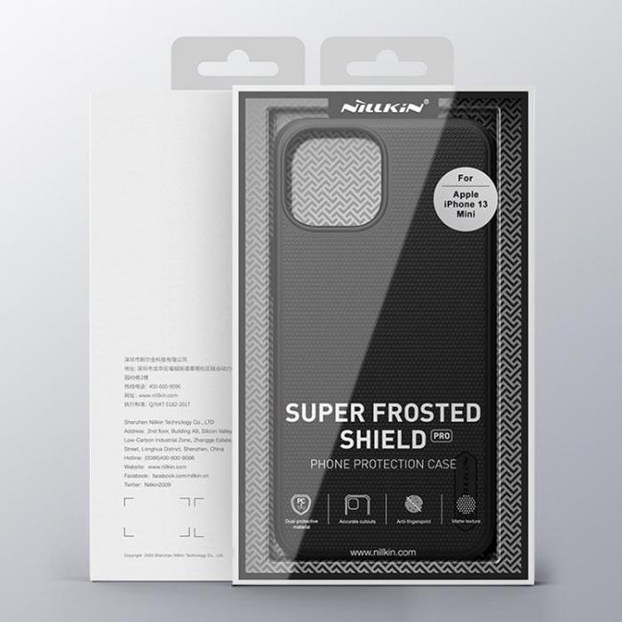 Nillkin - Nillkin Super Frosted Skal iPhone 13 Mini - Bl