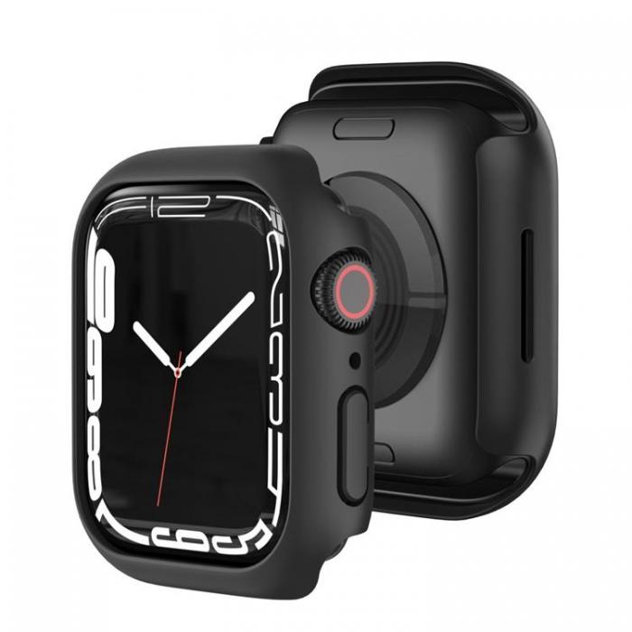 A-One Brand - Hrd PC Skal Apple Watch 7 41 mm - Svart