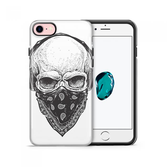 UTGATT5 - Tough mobilskal till Apple iPhone 7/8 - Bandana Skull