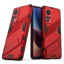 A-One Brand - Kickstand Anti-Fall Skal Xiaomi 12/12X - Röd