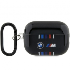 BMW - BMW Airpods Pro 2 Skal Multiple Colored Lines - Svart