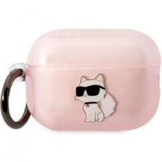 KARL LAGERFELD - Karl Lagerfeld Airpods Pro 2 Skal Ikonik Choupette - Rosa