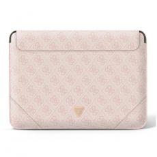 Guess - Guess Datorfodral 16'' 4G Uptown Triangle Logo - Rosa