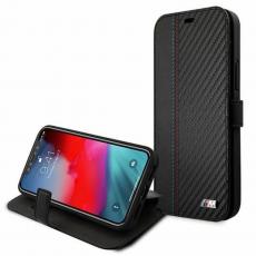 BMW - BMW M Collection Carbon Stripe Fodral iPhone 12 Mini - Svart