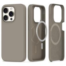 Tech-Protect - Tech-Protect iPhone 15 Pro Mobilskal Magsafe Silikon - Titanium