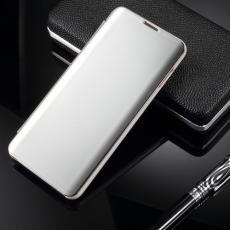 A-One Brand - Window Mirror Fodral till Samsung Galaxy S10 Plus - Silver