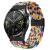 A-One Brand - Galaxy Watch (20mm) Armband Hoco Braided Nylon - Multicolor