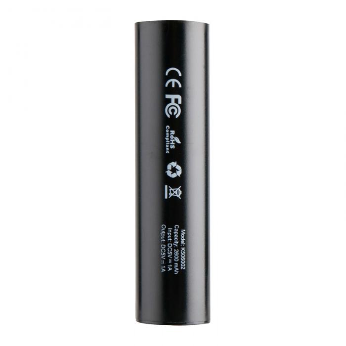 UTGATT4 - Key Powerbank Stick 2600 Mah 1A Black