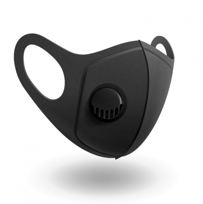 UTGATT5 - 2-PACK Tvttbart munskydd med andningsventil - Mask/Skyddsmask