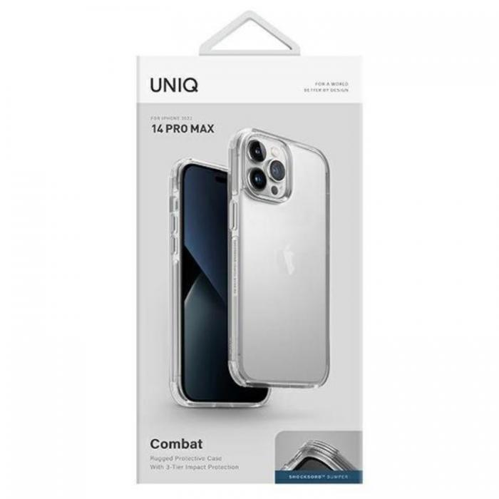 UNIQ - Uniq iPhone 14 Pro Max Skal Combat - Crystal Clear