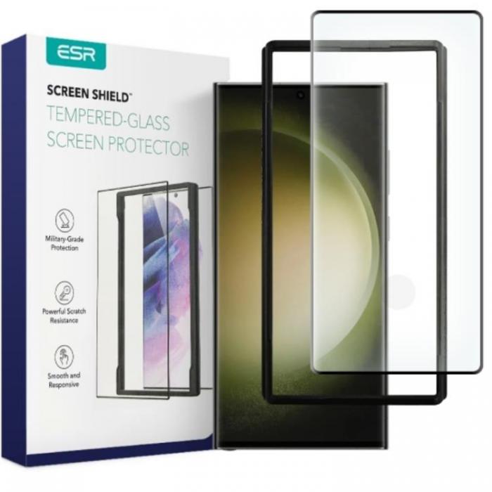 ESR - ESR Galaxy S23 Ultra Hrdat Glas Skrmskydd Screen Shield - Clear