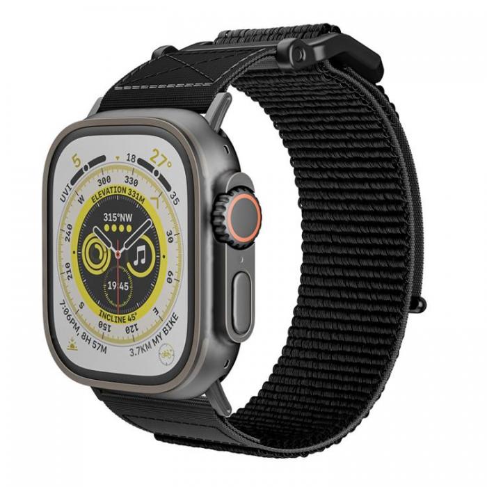 Tech-Protect - Tech-Protect Apple Watch (49/45/44/42mm) Armband Scout Svart