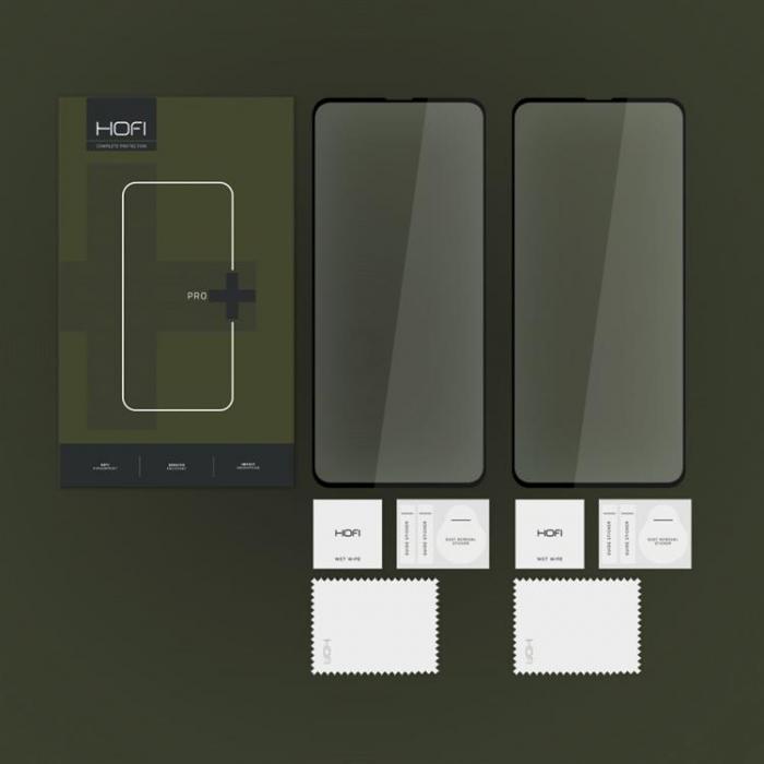 Hofi - [2-Pack] Hofi Galaxy A35 5G Hrdat Glas Skrmskydd Pro Plus - Svart