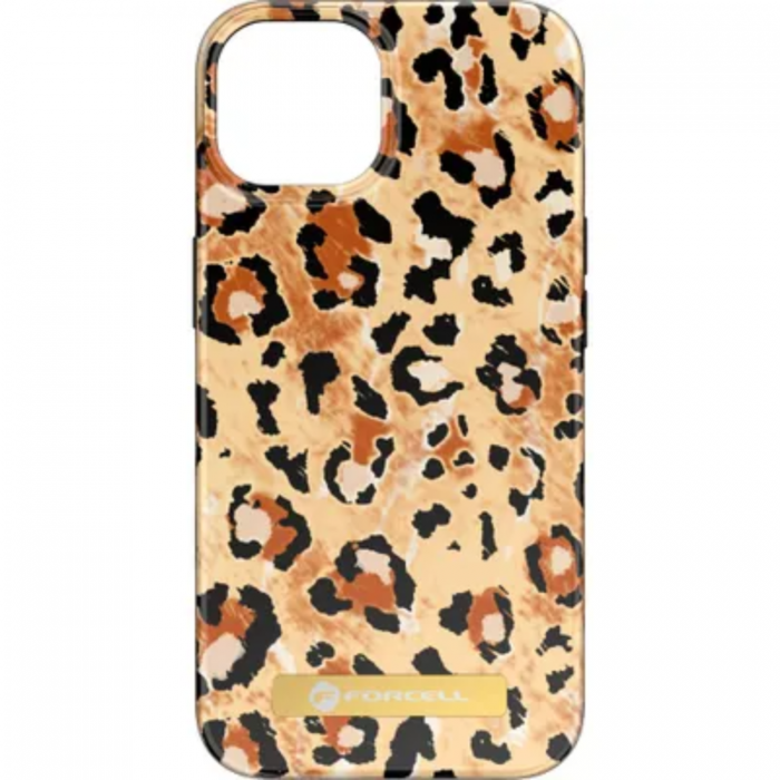 Guess - Forcell iPhone 14 Mobilskal Magsafe Mirage Wild Panther
