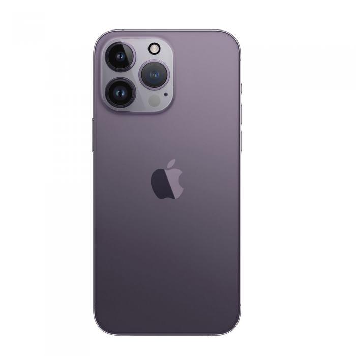 OEM - 5D Full Glue Kameralinsskydd i Hrdat glas fr iPhone 14 Plus
