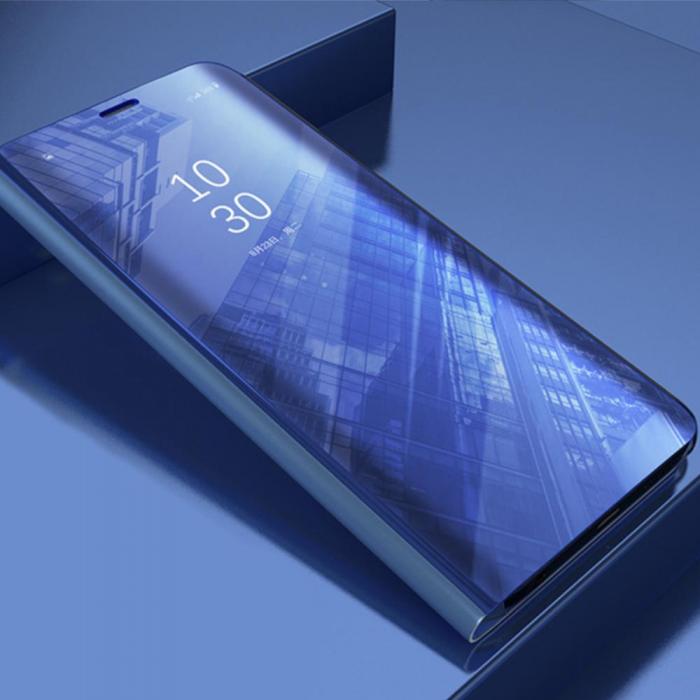OEM - Smart Clear View Fodral fr Samsung Galaxy A50 / A30s / A50s - Bl