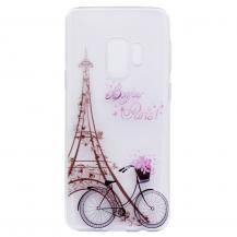 A-One Brand - Flexicase Skal till Samsung Galaxy S9 Plus - Eiffel