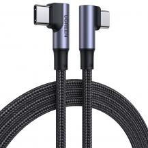 Ugreen - UGreen elbow USB-C - USB-C Kabel 100 W 5 A 1 m Svart
