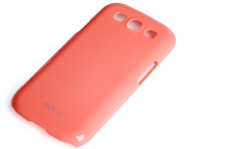 ROCK - Rock Colorful Skal till Samsung Galaxy S3 i9300 + HD Skärmskydd (Orange)