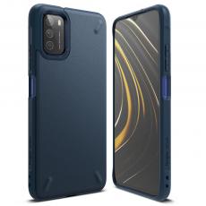 Ringke - Ringke Onyx Durable Skal Xiaomi Poco M3 - Navy Blå