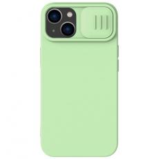 Nillkin - Nillkin iPhone 14 Plus Skal Magsafe Magnetic - Grön