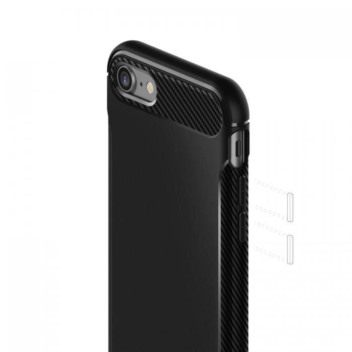 UTGATT5 - Caseology Vault Skal till Apple iPhone 7/8/SE 2020 - Svart