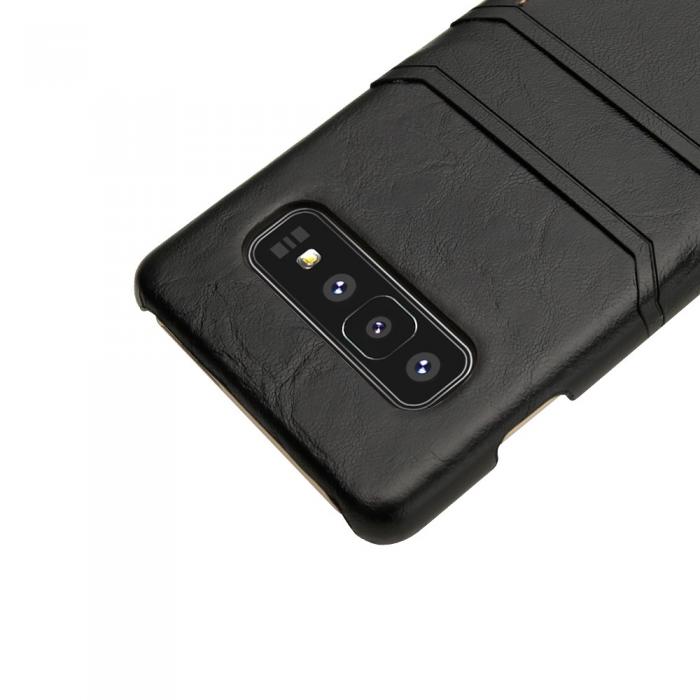 UTGATT4 - Mobilskal med kortplatser till Samsung Galaxy S10 Plus - Svart
