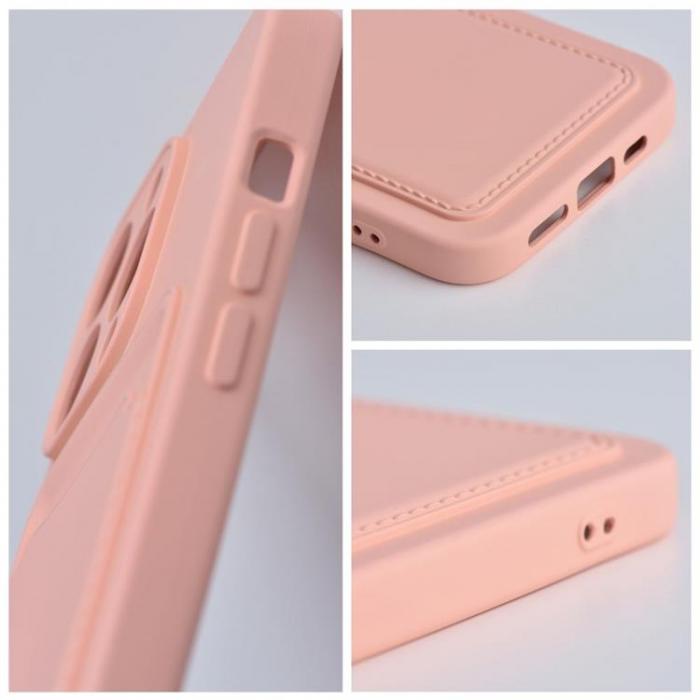 Forcell - Forcell iPhone 7/8/SE (2020/2022) Skal Korthllare - Rosa