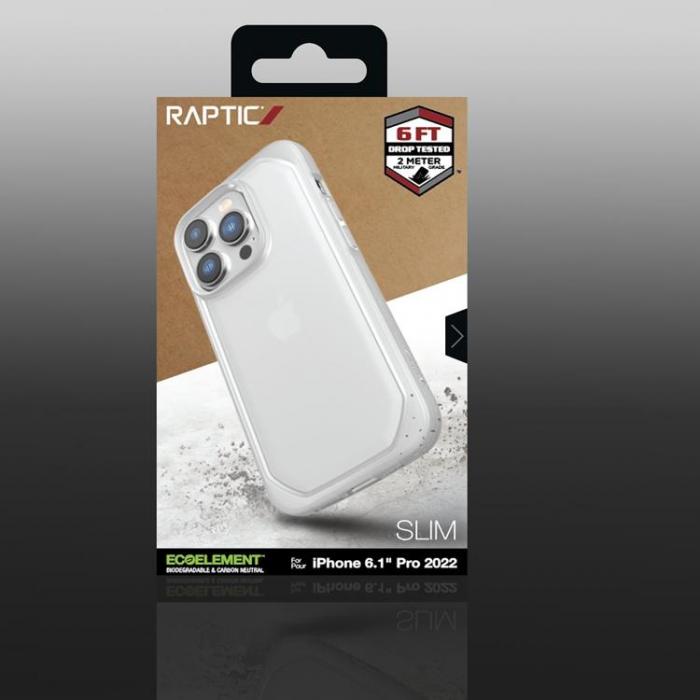 Raptic - Raptic iPhone 14 Pro Max Skal Slim - Transparent