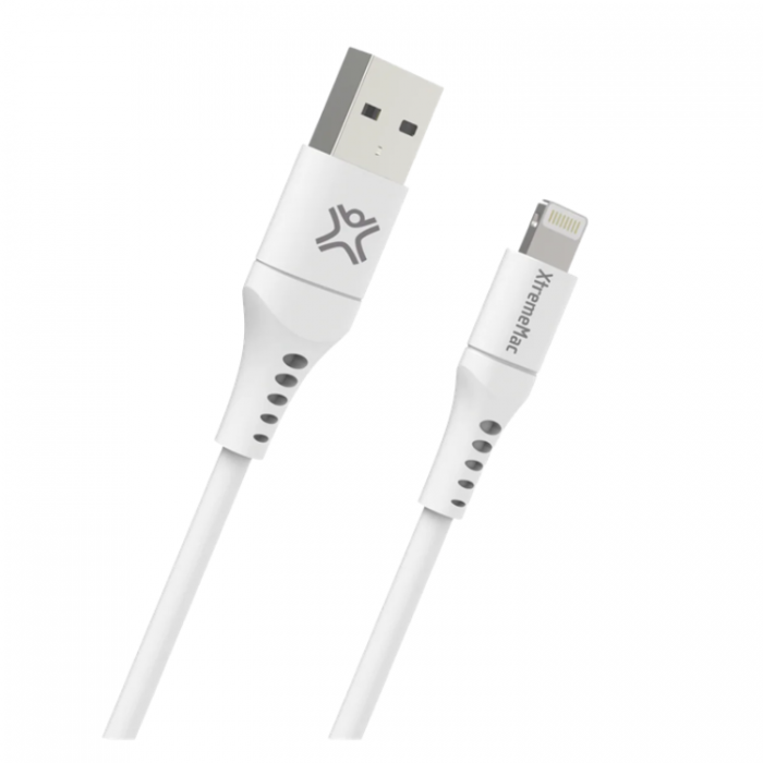 UTGATT1 - XtremeMAC Flexi USB-A Till Lightning Kabel 2m - Vit