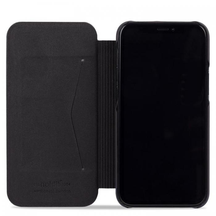 UTGATT1 - Holdit iPhone 13 Plnboksfodral Slim Flip - Svart