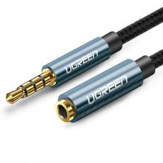 Ugreen - Ugreen Adapter Kabel Extension AUX Minijack 3.5 mm 1m - Blå