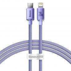 BASEUS - BASEUS kabel USB-C till Lightning 8-pin PD20W 1,2m lila