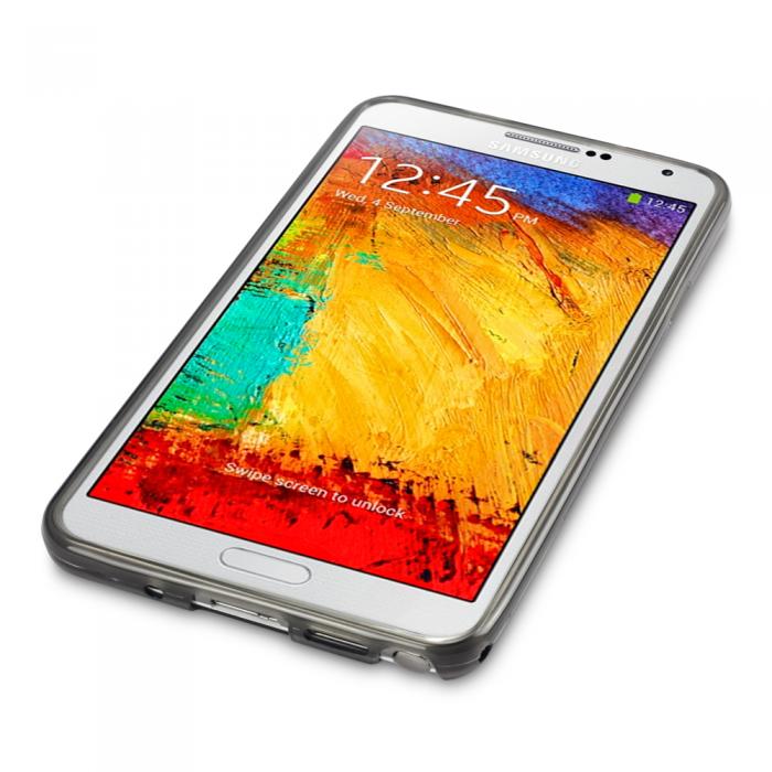 UTGATT4 - FlexiCase Skal till Samsung Galaxy Note 3 N9000 (Gr)