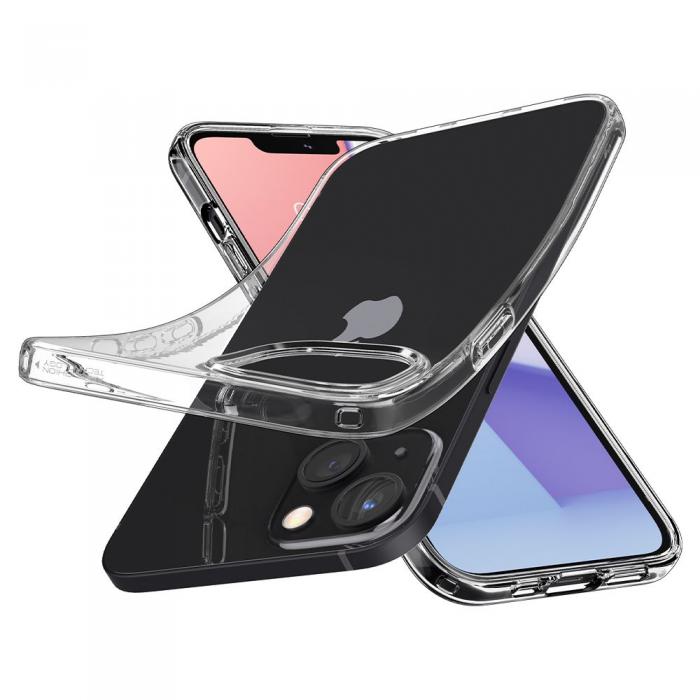 UTGATT1 - Spigen Liquid Crystal Mobilskal iPhone 13 Mini - Crystal Clear
